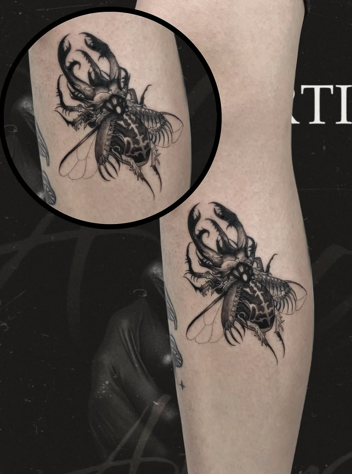 Anatomisches Herz Tattoo