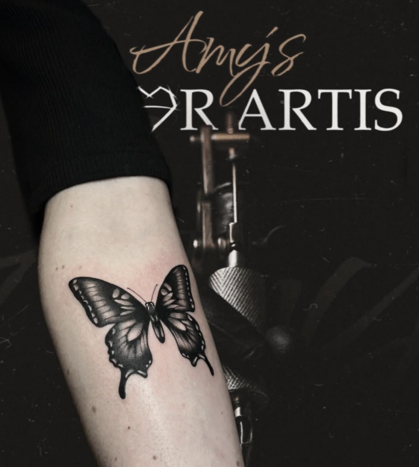 Ritter Black-and-Grey Tattoo